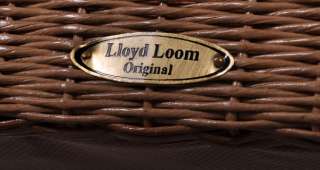 Lloyd Loom 6 Leder Sessel Esszimmergruppe Stühle Rattan  