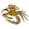 Gold Crab Crystals Jewellery Jewelry Trinket Ring Box  
