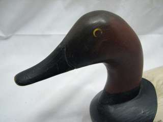   PAINTED DUCK DECOY WEIGHTED W/ METAL ANCHOR LOOP HUNTING MODEL  