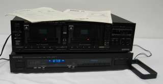 Kenwood Basic T1 & KX 94W AM / FM and Cassette Components  