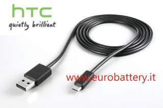 HTC Cavo USB MicroUsb Dati Sync Pwr HD2 Micro DC M400  
