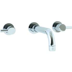 Cifial 221.156.625 3 Hole Wall Mount Lavatory Faucet In 