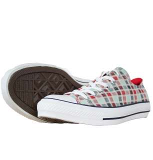 Hype Direct Clothing   Converse CT All Star Ox Ladies 122043 Red Plaid