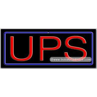  UPS Neon Sign (13H x 32L x 3D) 