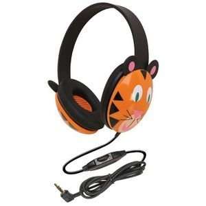  New   Ergoguys Califone Kids Stereo/PC Headphone Tiger PC 