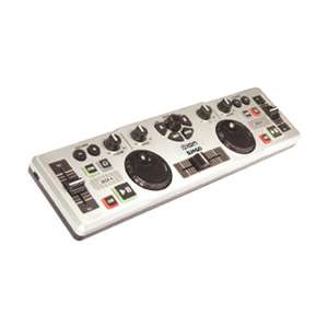 ION DJ2GO ULTRA PORTABLE USB COMPUTER DJ CONTROLLER SYSTEM MIDI 