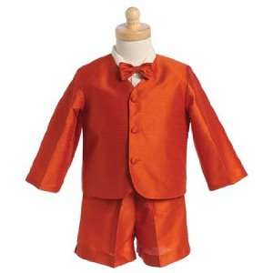  Orange Baby or Toddler Eton Suit Sizes from 6 Months to 4T 