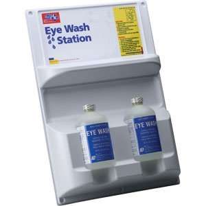 First Aid Only M7012/ALT Eye Wash Station, Dual Bottles, 2/16 Oz 