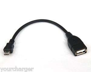   USB Host OTG Adapter Cable for Samsung Galaxy S II 2 S2