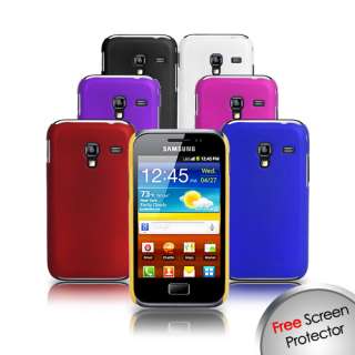   HARD CASE COVER FOR SAMSUNG GALAXY ACE PLUS S7500 + SCREEN PROTECTOR