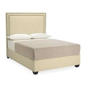 Williams Sonoma Home Gramercy Bed, Cal King, Variegated Trellis, Creme 