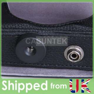 PU Leather Camera Case Bag for Olympus XZ1 XZ 1 Black  