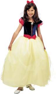 Girls Prestige Snow White Costume   Disney Princess Costumes