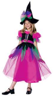 Girls Rainbow Witch Costume   Girls Witch Costumes