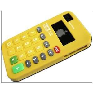  Calculator Silicone Case Cover for Apple iPhone 4 AT&T 