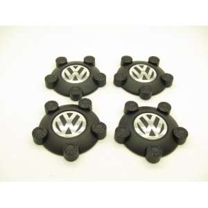  Volkswagen Steel Wheel Center Caps (Set of 4) Automotive