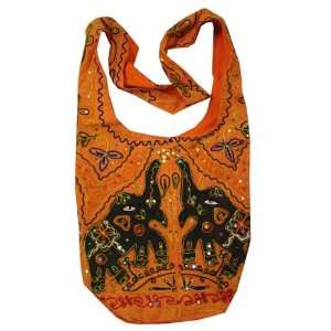   Patch Hippie Boho Sling Crossbody Bag made in India 