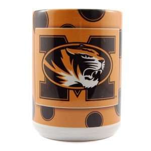  Missouri Tigers NCAA 15oz Polka Dot Mug