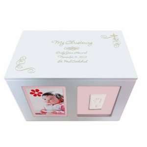  Personalized Baby Christening Keepsake Memory Box 