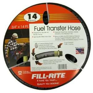   Fill Rite 3/4 x 14 Ft Fuel Tank Transfer Pump Hose