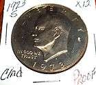 1973 S PERFECT PROOF CAMEO SILVER EISENHOWER IKE DOLLAR