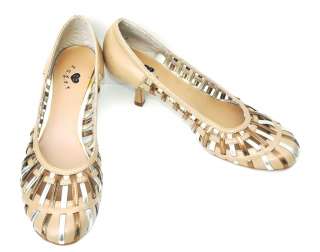   Multi Gold Sexy Womens High Heel Pumps Fashion Shoes Sz 6.5  