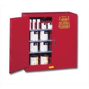  Justrite® 25452P Pesticide Storage Cabinets for Nine 5 gallon cans 