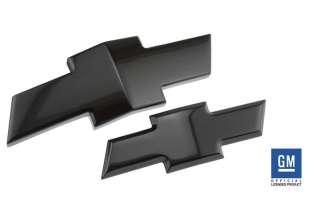2011 2012 CHEVY CRUZE 2PC BLACK BILLET BOWTIE REPLACEMENT INSERTS 