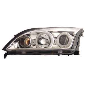 2005 2007 Ford Focus Zx4 Projector Headlights 4dr Halo Chrome Clear 