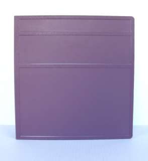LOT Carstens PURPLE 3 ring BINDER Inch 3” Wide Durable 400 Sheets 
