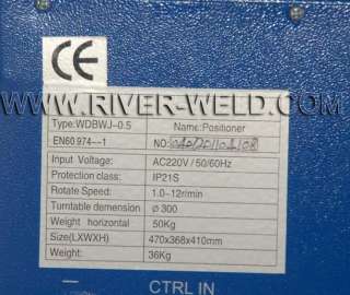 automatic positioner WDBWJ 0.5 MIG/MAG/CO2/TIG BLUE  