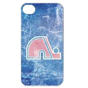 NEW Quebec Nordiques Hockey Tim Logo iPhone 4 or 4S Hard Plastic Case 