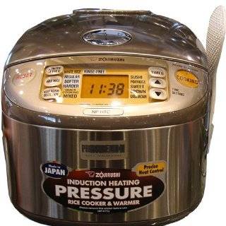   Induction Heating 10 Cup (Uncooked) Pressure Rice Cooker and Warmer