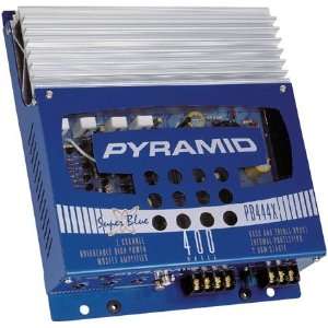  Pyramid Super Blue Series 400 W 2 Channel Amplifier Gold 