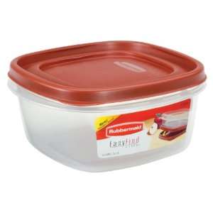   7J66 Easy Find Lid Square 5 Cup Food Storage Container