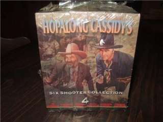 Hopalong Cassidys Six Shooter Collection * 6 Pack VHS Movies 