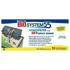  Bio System Aquarium Filter Plus Power Skimmer (up To 55 