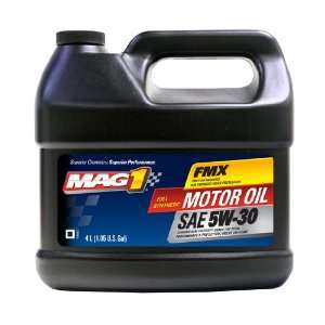 Mag 1 62454 5W 30 SN/GF 5 Full Synthetic Motor Oil   4 Liter, (Pack of 