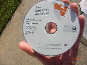 2011 BMW NAVIGATION DVD 540i 745i 750Li 750i 330i 760Li  