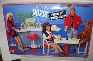   RARE NIB Vintage Mattel Beverly Hills 90210 Peach Pit Playset  