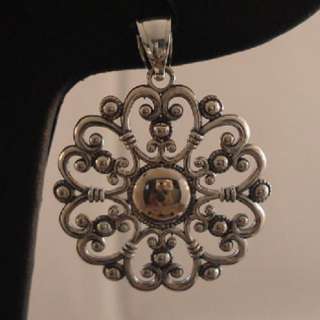 This Pendant is made from .925 Sterling Silver and comes Oxidized to 