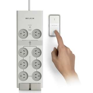   up to 20m away and is wall mountable battery included remote switched