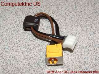 Acer Aspire 5315 AC DC Power Jack Cable Harness #93  