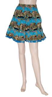 New Hot Boho Gypsy Hippie Cotton Short Mini Skirt India  
