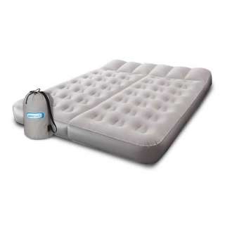 Aerobed 7513 Queen Sleep Basics Inflatable Air Bed Mattress with Two 