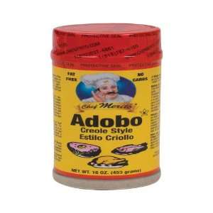  Chef Merito, Seasoning Adobo Crbbn Sty, 16 Ounce (6 Pack 