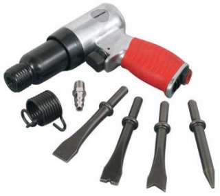   by Michigan Tools 7Pc 190 mm Pneumatic Air Hammer Chisel Kit  