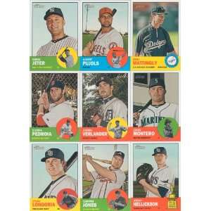 2012 Topps Heritage Baseball Complete Mint Basic 425 Card Set; It Was 