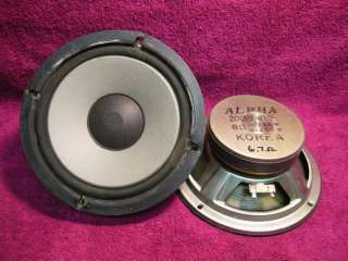 pair Alpha 8 Mid Bass Woofers Speaker 200RFW15L  