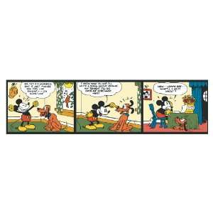  allen + roth Mickey Comics Wallpaper Border LW1342103 